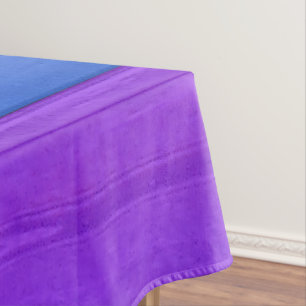 Toalha De Mesa SlipperyJoe's clássico arco-íris tátil feito à mão