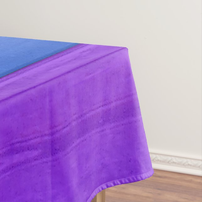 Toalha De Mesa SlipperyJoe's clássico arco-íris tátil feito à mão (Posição Original)