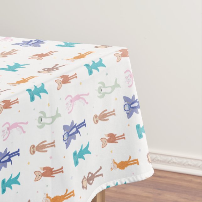 Toalha De Mesa Slumberkins Character Birthday Pattern (Posição Original)