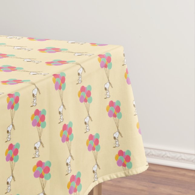 Toalha De Mesa Snoopy e Balões Tablecloth (Posição Original)
