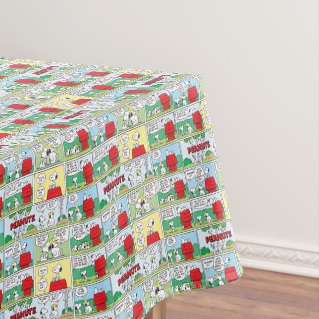 Toalha De Mesa Snoopy e seus irmãos Andy & Olaf (Posição Original)