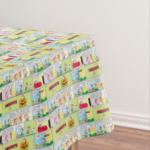 Toalha De Mesa Snoopy & Linus   O Excelente Pumpkin News