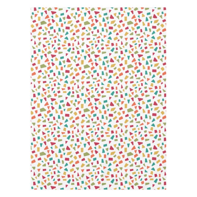 Toalha De Mesa Sombreamentos - Cores 02 (Frente)