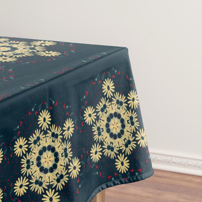 Toalha De Mesa Sonho de Margarida Mandala (Posição Original)
