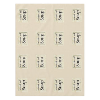 Toalha De Mesa Sopa da bola do Matzah