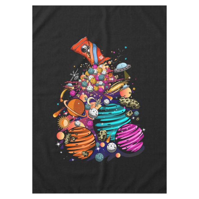 Toalha De Mesa Space Candy (Frente)