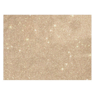 Toalha De Mesa Sparkles glamoroso chiques do brilho Dourado