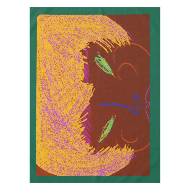 Toalha De Mesa Sparkling Beauty Queen  (Frente)