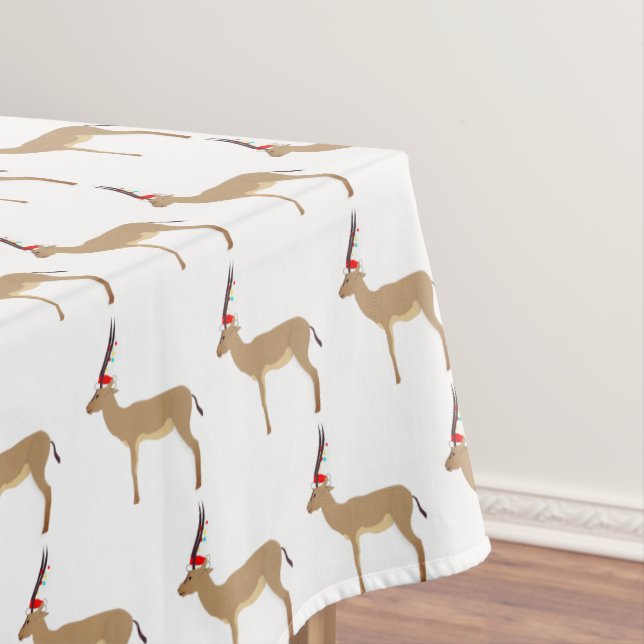 Toalha De Mesa Springbok Natal (Posição Original)