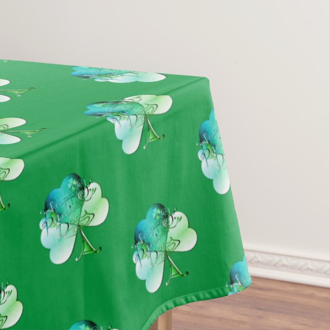 Toalha De Mesa St. Patrick's Day Shamrock Tablecloth (Posição Original)