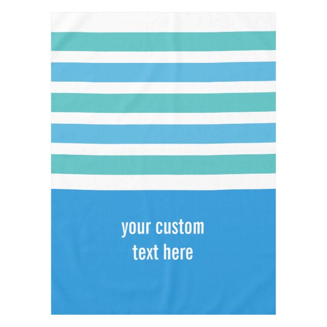 Toalha De Mesa Stripes Padrões mesas personalizadas (Frente)