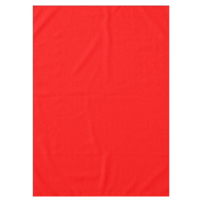 Toalha De Mesa Sua Design de 60"x84" Red Tablecloth (Frente)