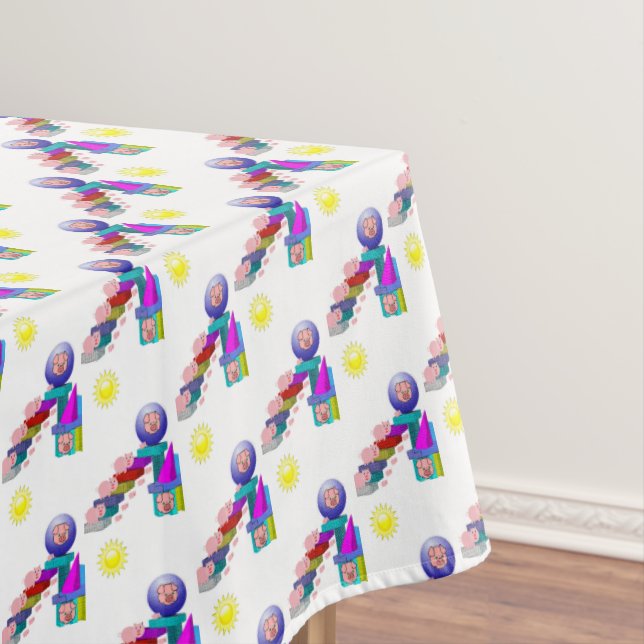 Toalha De Mesa Suínos de Tablecloth (Posição Original)