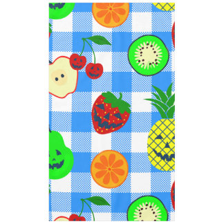 Toalha De Mesa summerween azul halloween jack o'lantern fruta