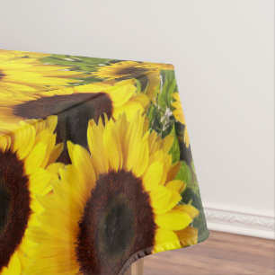 Toalha De Mesa Sunflower Tablecloth