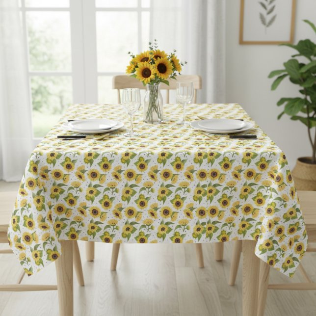 Toalha De Mesa Sunflower Tablecloth (Criador carregado)
