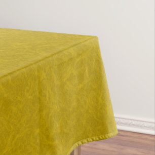 Toalha De Mesa Superfície amarela texturizada com padrão giratóri