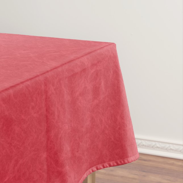 Toalha De Mesa Superfície texturizada vermelha com padrão sutil o (Posição Original)