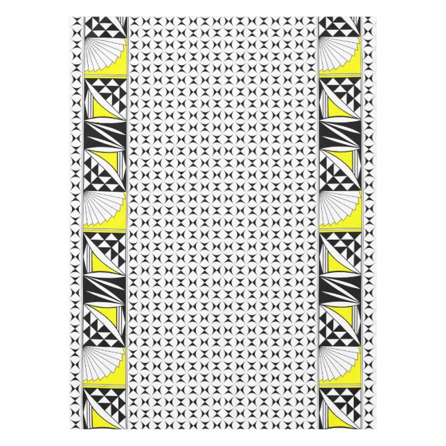 Toalha De Mesa Surto no Sudoeste de 70" em Amarelo (Frente)