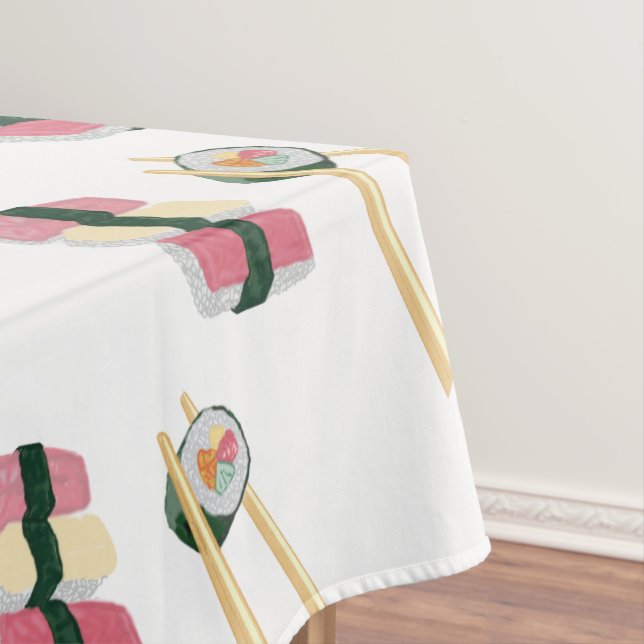 Toalha De Mesa Sushi Foodie Tablecloth (Posição Original)