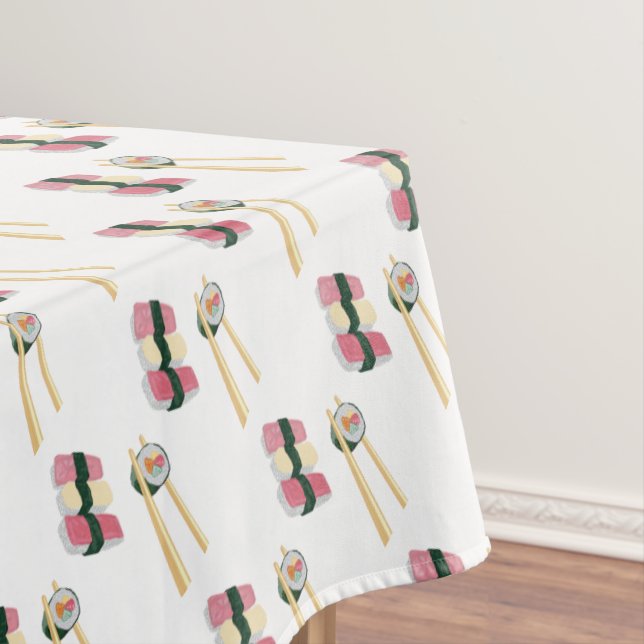 Toalha De Mesa Sushi Foodie Tablecloth (Posição Original)