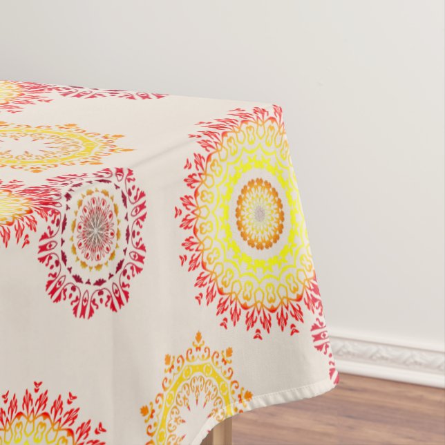 Toalha De Mesa Tablecloa dos Círculos de Queda (Posição Original)