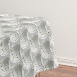 Toalha De Mesa Tableclote de Design de Voleibol em Lata