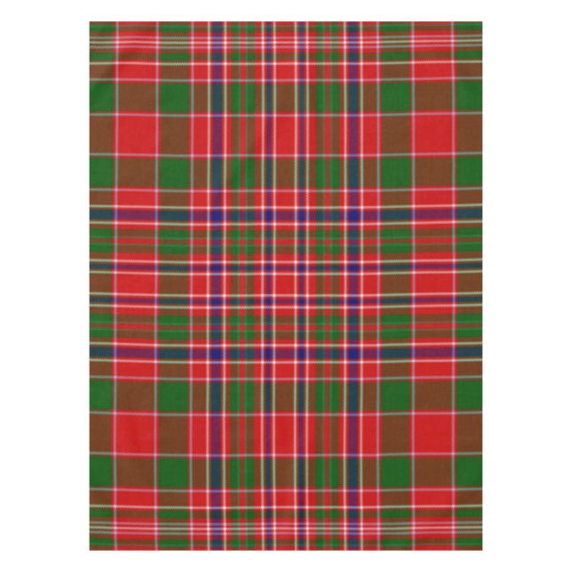 Toalha De Mesa Tableclote Vermelho e Verde de Natal (Frente)