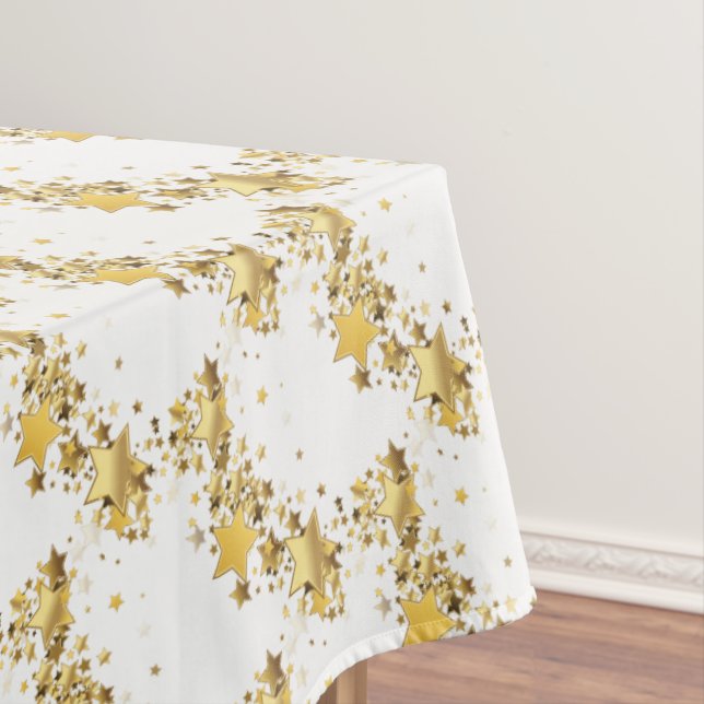 Toalha De Mesa Tablecloth "60x84" - Estrelas (Posição Original)