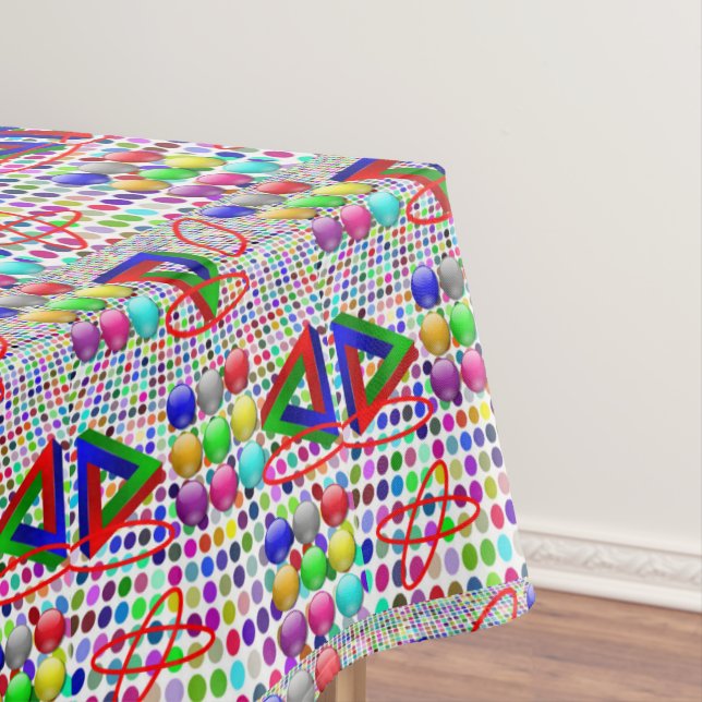 Toalha De Mesa Tablecloth Abstrato (Posição Original)