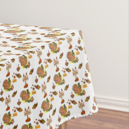 Toalha De Mesa Tablecloth Ação de Graças