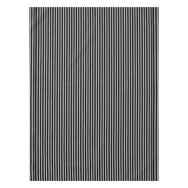 Toalha De Mesa Tablecloth branco das riscas (Frente)