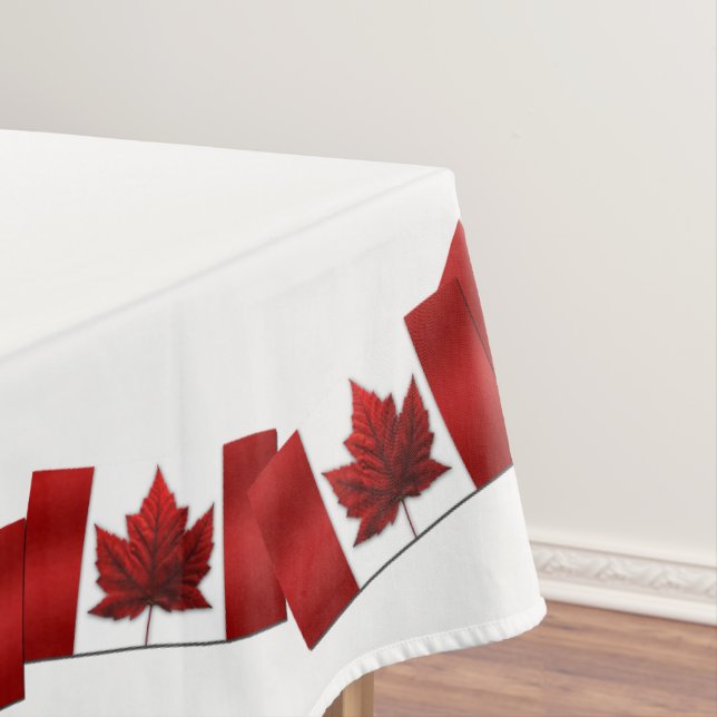 Toalha De Mesa Tablecloth Canadá Sinalizador Tablecloth Personali (Posição Original)