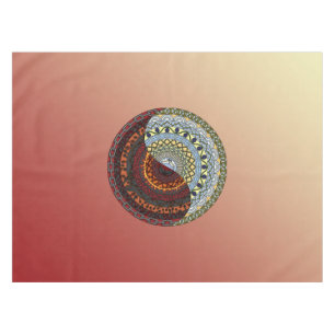 Toalha De Mesa Tablecloth Céu e Inferno