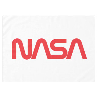 Toalha De Mesa Tablecloth Circa da NASA (Rocket White)