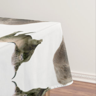 Toalha De Mesa Tablecloth da agitação da vaca das montanhas