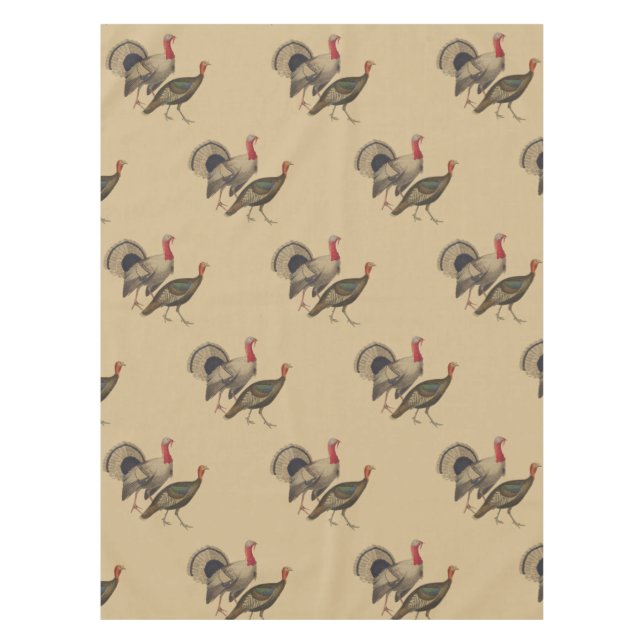 Toalha De Mesa Tablecloth de Ação de Graças (Frente)