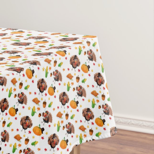 Toalha De Mesa Tablecloth de Ação de Graças (Posição Original)