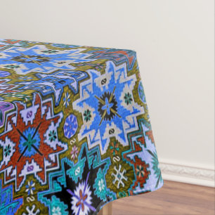 Toalha De Mesa Tablecloth de algodão personalizado armênio, 52"x7