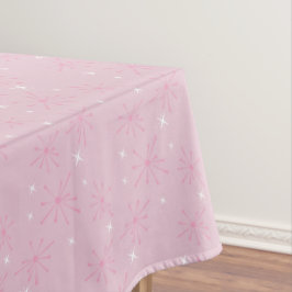 Toalha De Mesa Tablecloth de Aniversário do Diner Pink Star - Ret