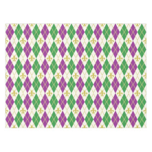 Toalha De Mesa Tablecloth de Argyle do carnaval
