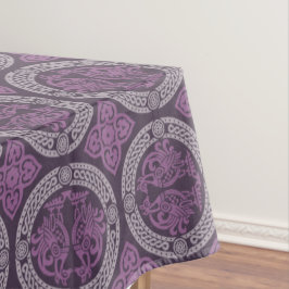 Toalha De Mesa Tablecloth de Aves Medievais