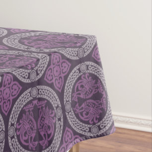 Toalha De Mesa Tablecloth de Aves Medievais