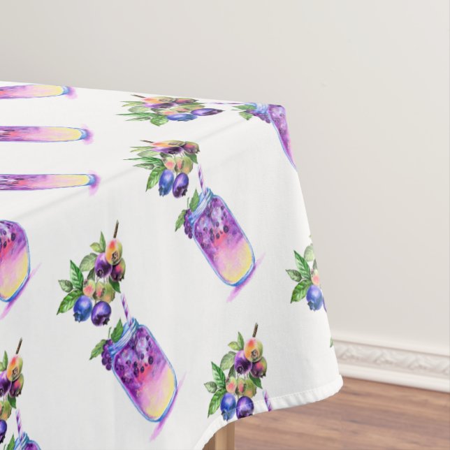 Toalha De Mesa Tablecloth de Bebida de Aroma Fresca (Posição Original)