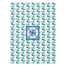 Tablecloth de Cartoon de Baleia do Partido do KId