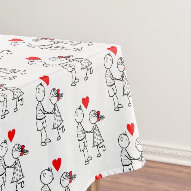 Toalha De Mesa Tablecloth de Casal (Posição Original)
