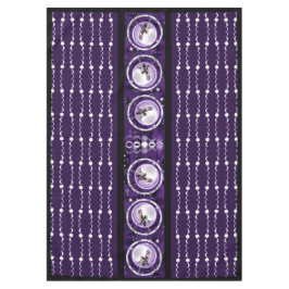 Toalha De Mesa Tablecloth de Criança Roxa
