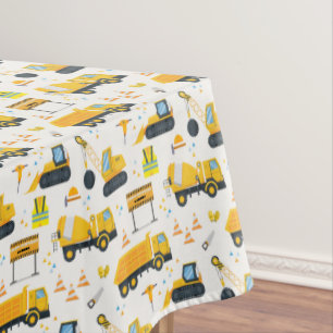 Toalha De Mesa Tablecloth de Festa de aniversário de Construção