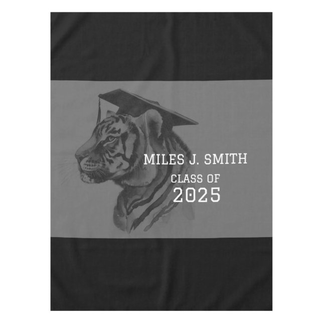 Toalha De Mesa Tablecloth de festa de formatura (Frente)