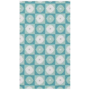 Toalha De Mesa Tablecloth de Flores Geométricas Modernas do meio